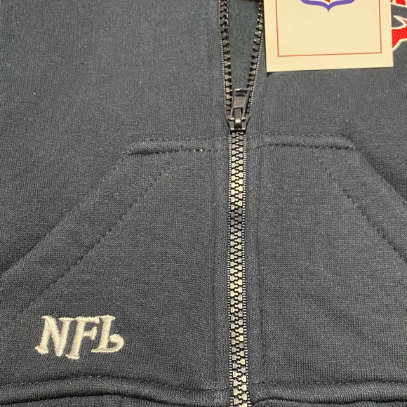 Houston Texans Jacket Baby 18 Months Toddler Unisex Navy Zip Up NFL Hoodie New - Picture 6 of 14